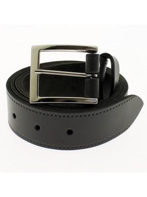 Men's Leather Belts 1.25" Wide - Grey