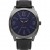 Ben Sherman Mens Black Watch With Blue Face