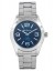 Ben Sherman Mens Silver Watch With Blue Face