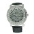 Ice Star Mens Watch With Bling - Silver / Black With Black Strap