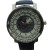 Ice Star Mens Watch With Bling - Silver With Blue Strap