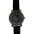 Ice Star Mens Watch With Bling - Silver With Black Strap