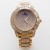 NY London Mens Bling Style Watch - Rose Gold