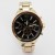 Softech Mens Roman Numerical Dial Watch - Gold & Black