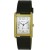 Ravel Mens Polished Rectangular Watch - Gold