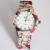 Eton Ladies Pink Floral Design Watch