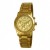 Henley Ladies Polished Bracelet Watch In Gold