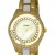 Henley Ladies Floating Diamante Bracelet Watch - Gold