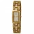 Henley Ladies Rectangular Bracelet Watch - Gold