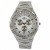 NY London Ladies Quartz Diamonte Watch Silver