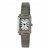 Ravel Ladies Polished Rectangular Watch - Silver