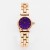 Reflex Ladies Classic Bracelet Watch with Coloured Dial Purple