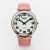 Reflex Jumbo Watch With Pink PU Strap Nubuck Lining