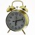 Acctim Key Wound Saxon Bell Alarm Clock - Gold