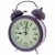 Acctim Battery Powered Ringer Alarm Clock - Purple