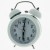 Acctim Battery Powered Ringer Alarm Clock - White