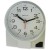 Acctim Leon Alarm Clock - Silver