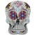 Picture Clock - Day of The Dead Skull Shaped