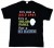 "It's Not A Bald Spot" Design Black Cotton T-Shirt