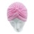 Jersey Turban Hat In Baby Pink Colour 
