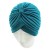 Jersey Turban Hat In Turquoise Colour 