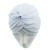 Jersey Turban Hat In White Colour 