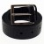 Men's Embossed Leather Belts 1.5" Wide - Black