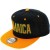 MU:KA: Design Snapback Cap Jamaica (Yellow)