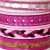 Friendship Leather Bracelet On The Roll Assorted Pink