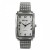 Ravel Mens Polished Rectangular Watch - Silver