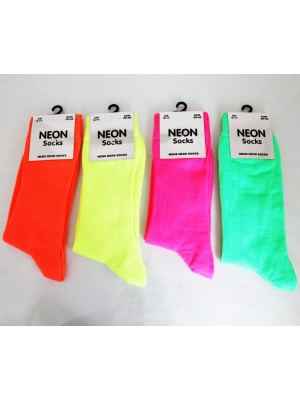 Mens Neon Socks (UK 6-11)