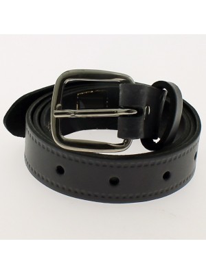 Men's Leather Belts 1" Wide - Grey