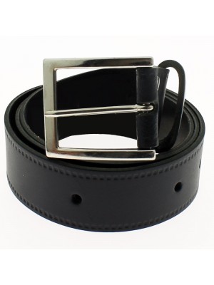 Men's Leather Belts 1.5" Wide - Navy
